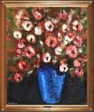 BOUQUETS  DES CHAMPS -1982- 73X60 - FLEURS